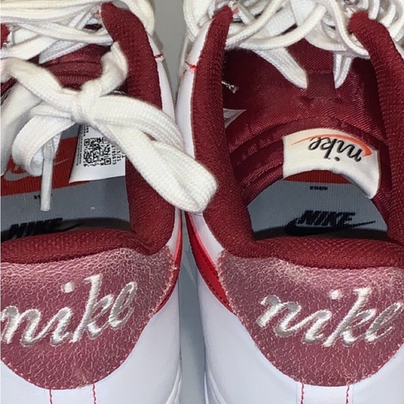 Nike Air Force 1 Team red, Size 9 M - Picture 3 of 6